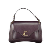 Coccinelle Purple Leather Handbag